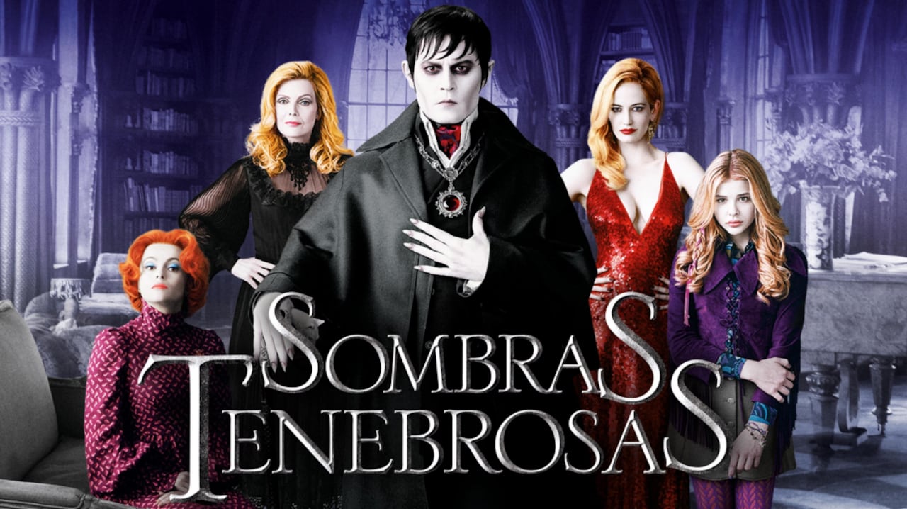 Sombras Tenebrosas es una de las películas más famosas de Tim Burton.