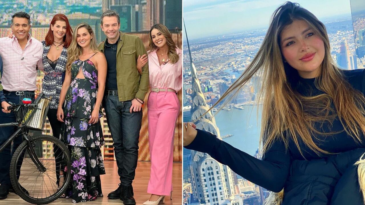 Violeta González se despidió este viernes de 'Día a Día' y recibió varios halagos por parte de Carolina Cruz