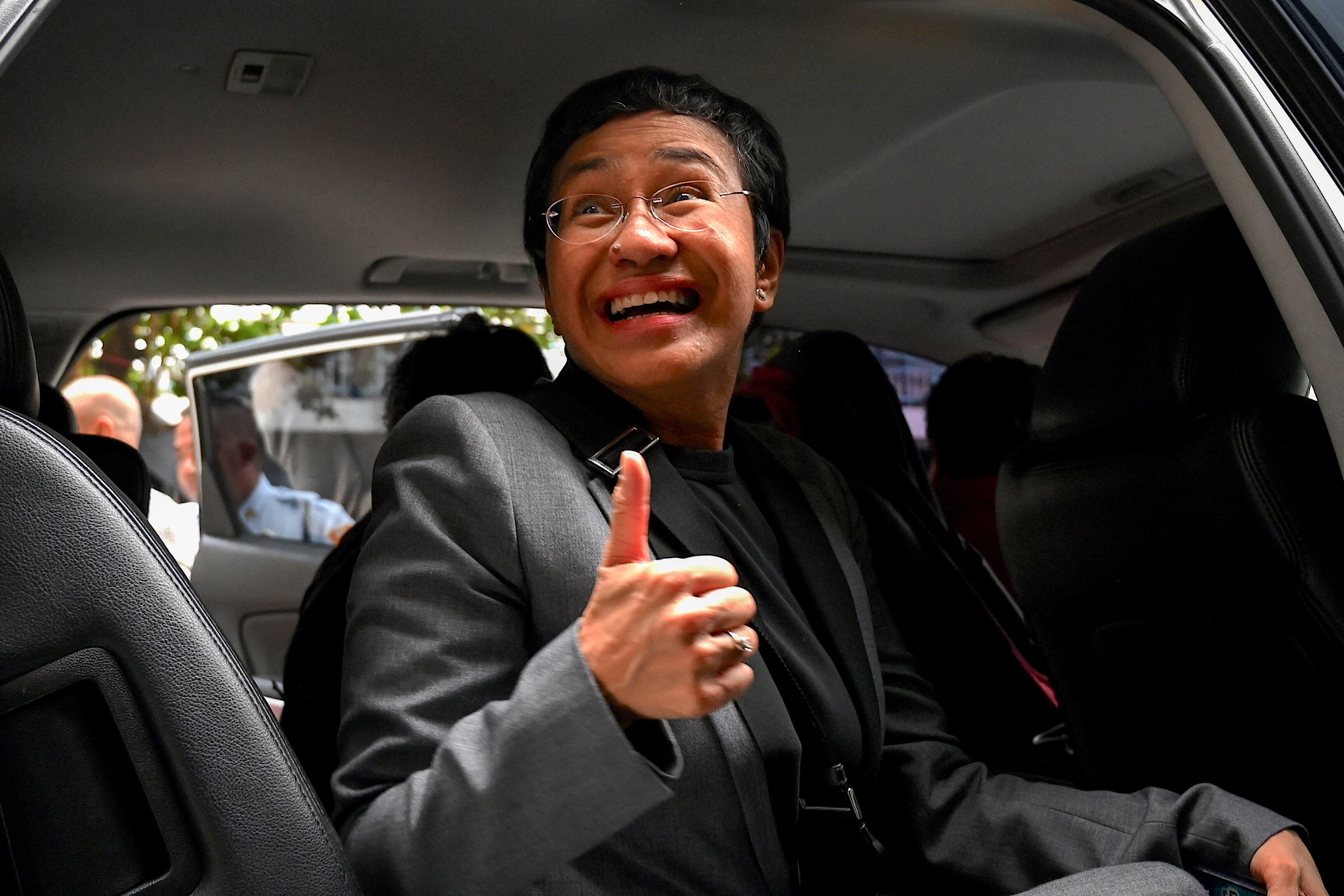 Maria Ressa.