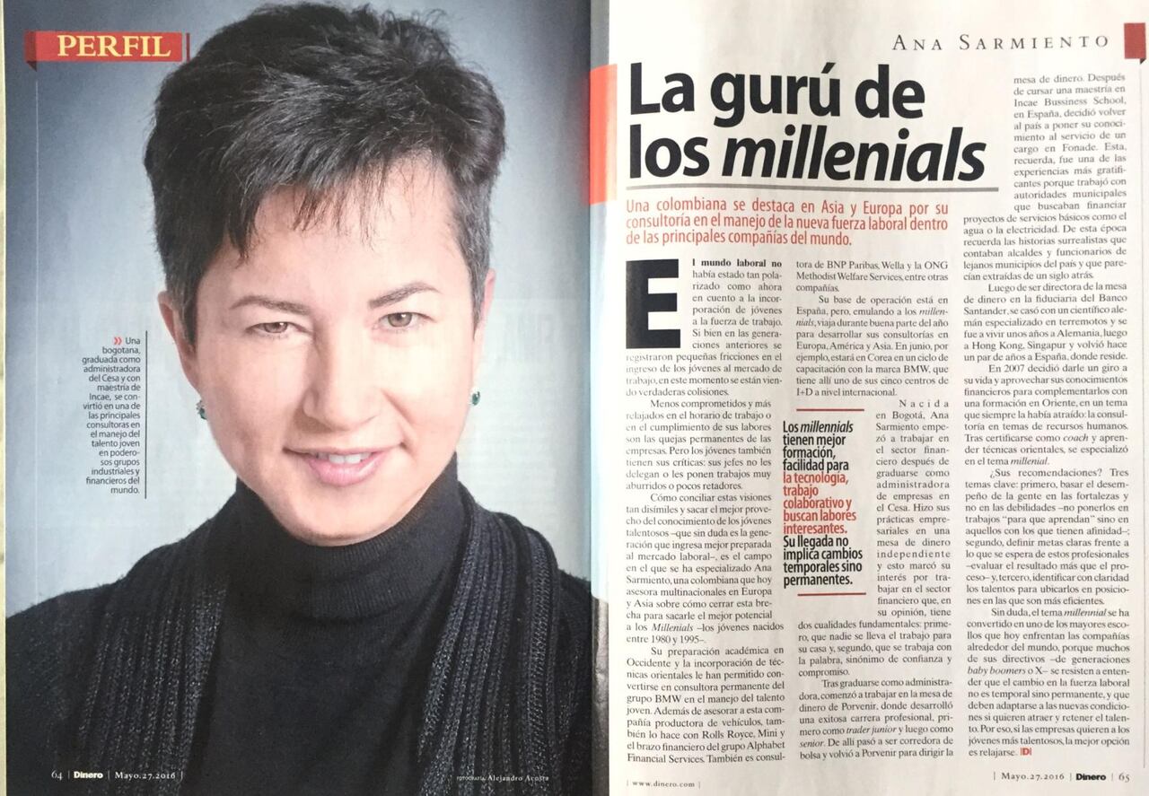 La revista Dinero le dedicó en 2016 este artículo.
