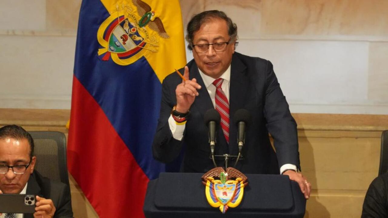 Discurso del presidente Gustavo Petro en el Congreso de la República.