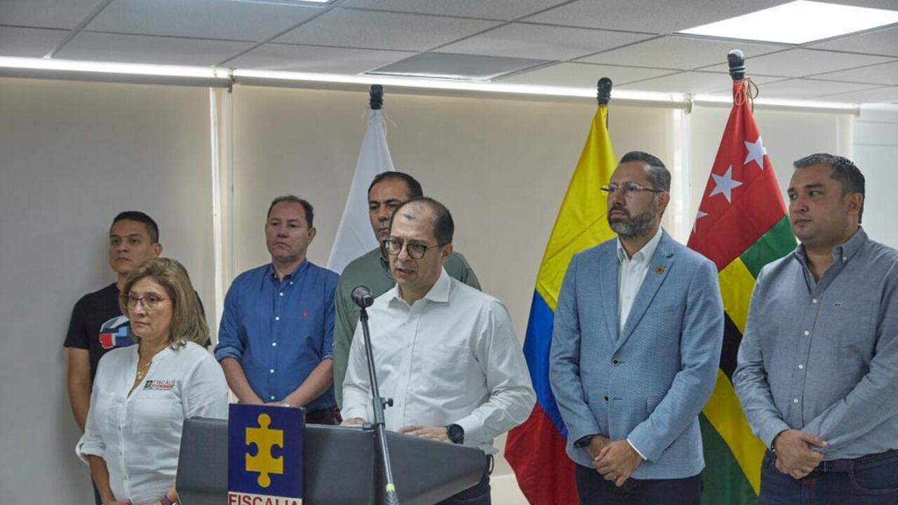 El fiscal General, Francisco Barbosa, se reunió con los mandatarios electos en Santander para establecer planes para luchar contra la criminalidad.