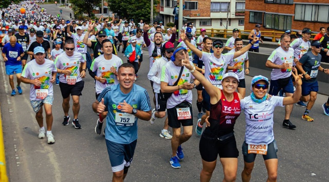 Media Maratón de Bogotá.