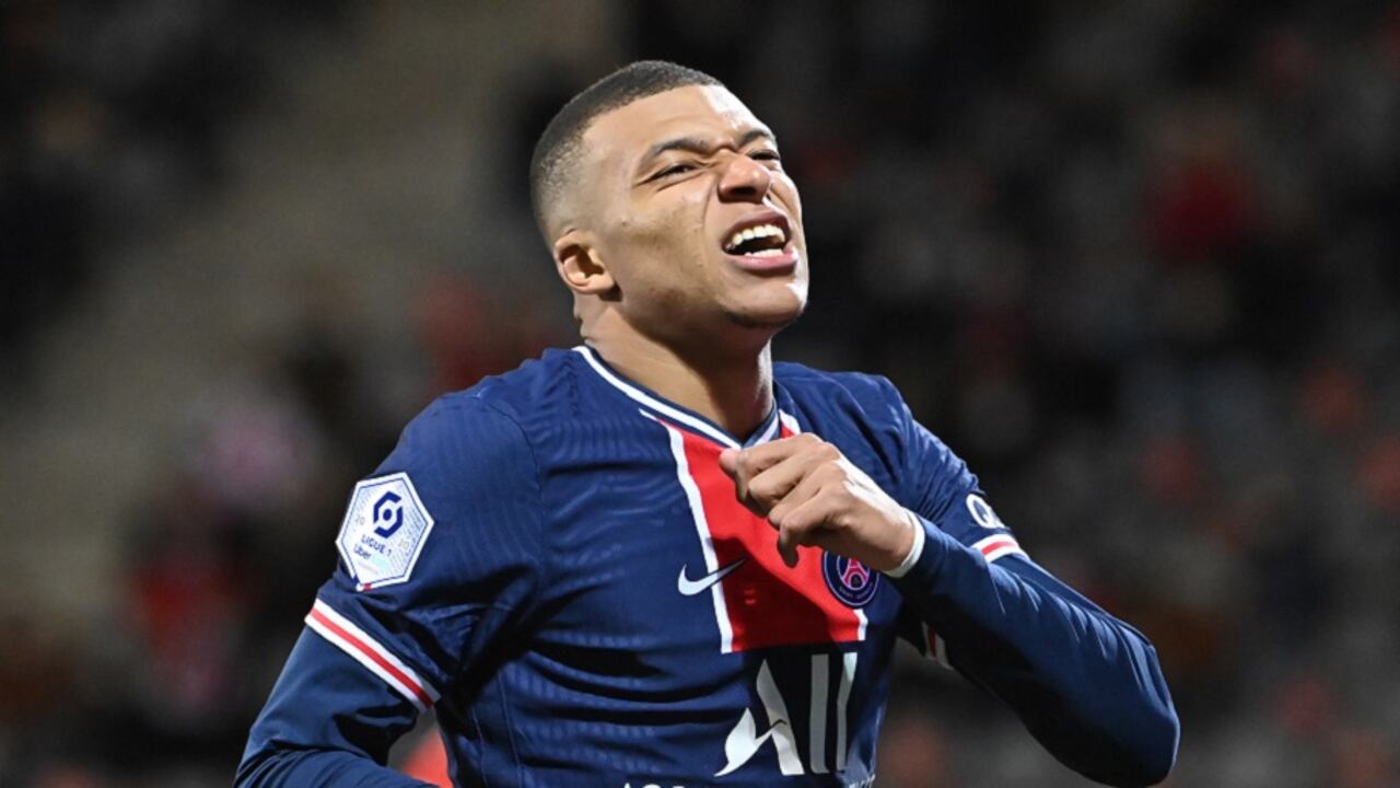Kylian Mbappe, jugador del PSG.