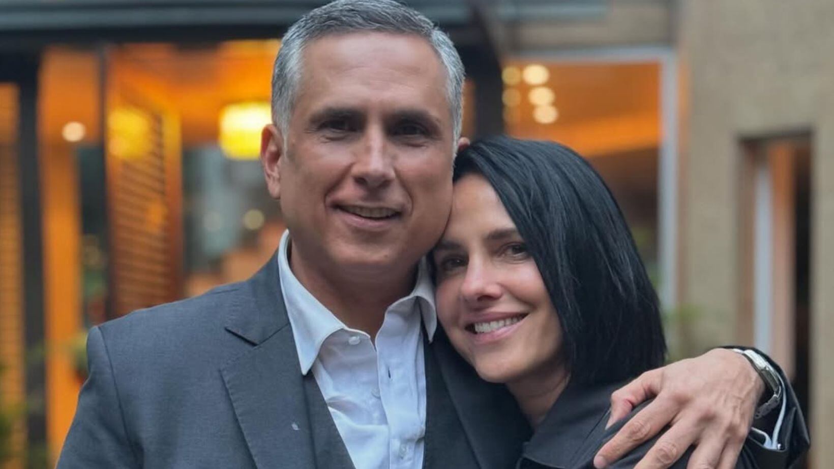 Marlon Moreno y Paola Turbay