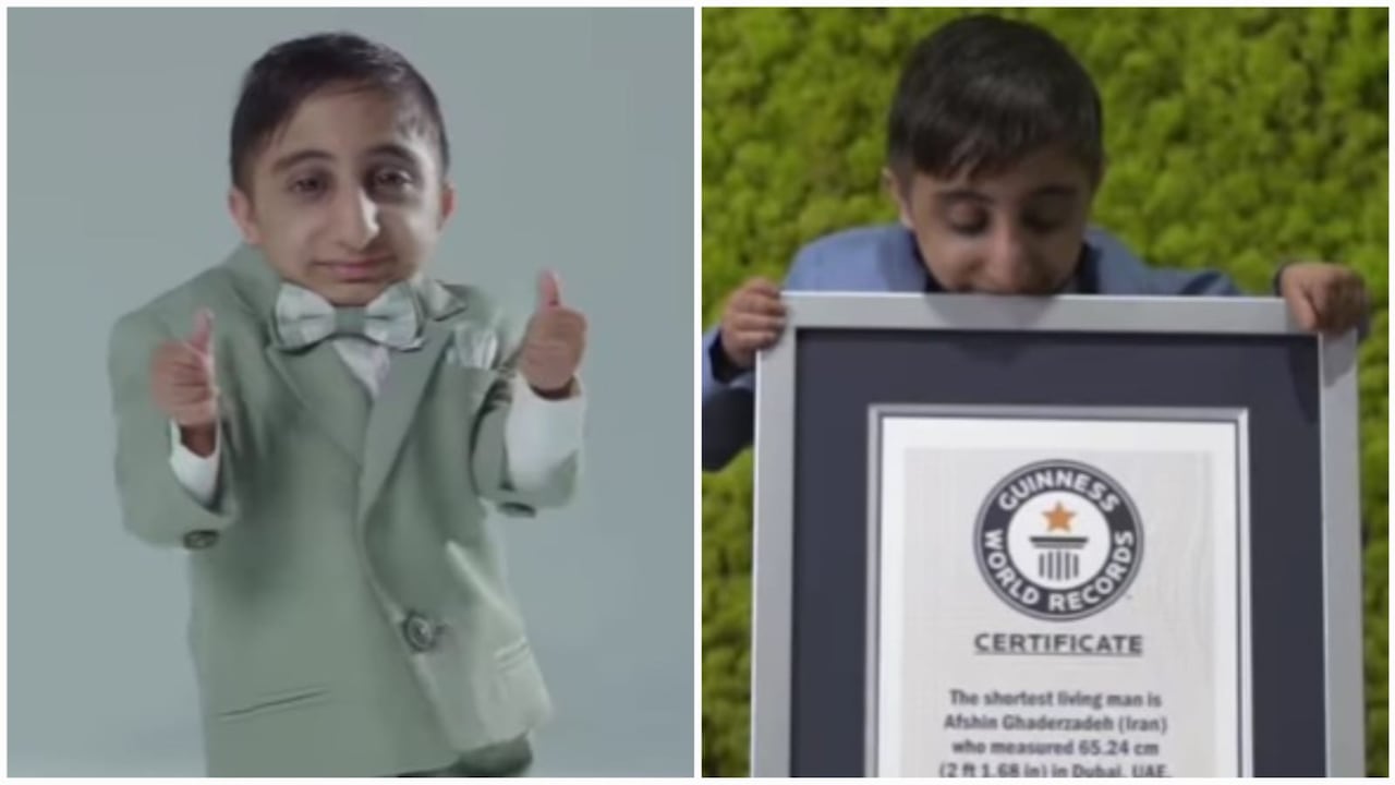 Afshin Ghaderzadeh fue reconocido como el hombre con movilidad más bajo del planeta.