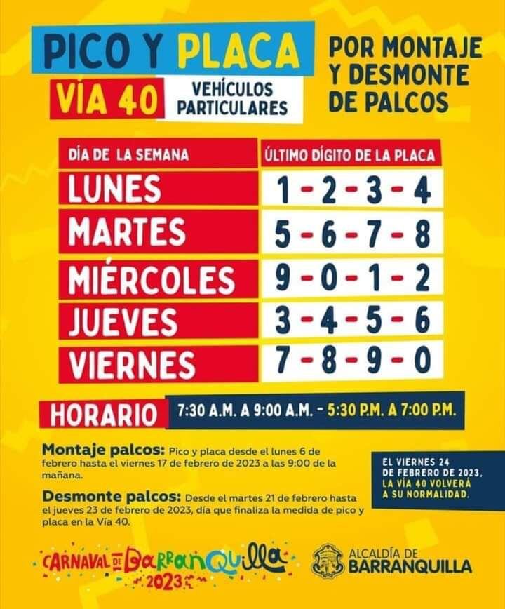 Montaje de palcos para desfiles de Carnaval.