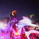 La Policía Metropolitana de Cali realiza operativos para evitar que se presenten alteraciones al orden público en la noche del martes 31 de octubre de 2023.