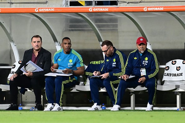 Néstor Lorenzo, Amaranto Perea y parte del cuerpo técnico de la Selección Colombia