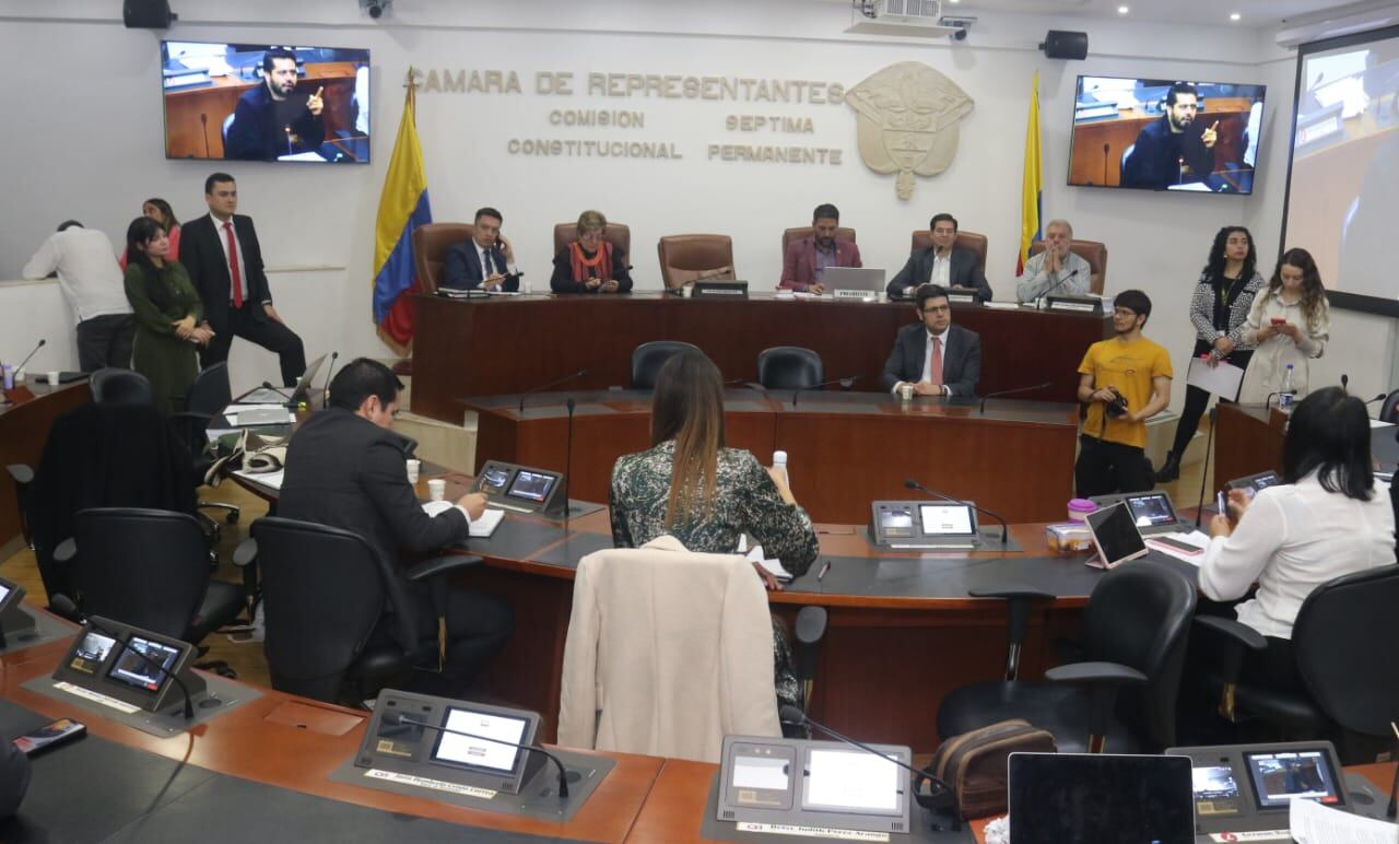 Comisión Séptima de la Cámara de Representantes.