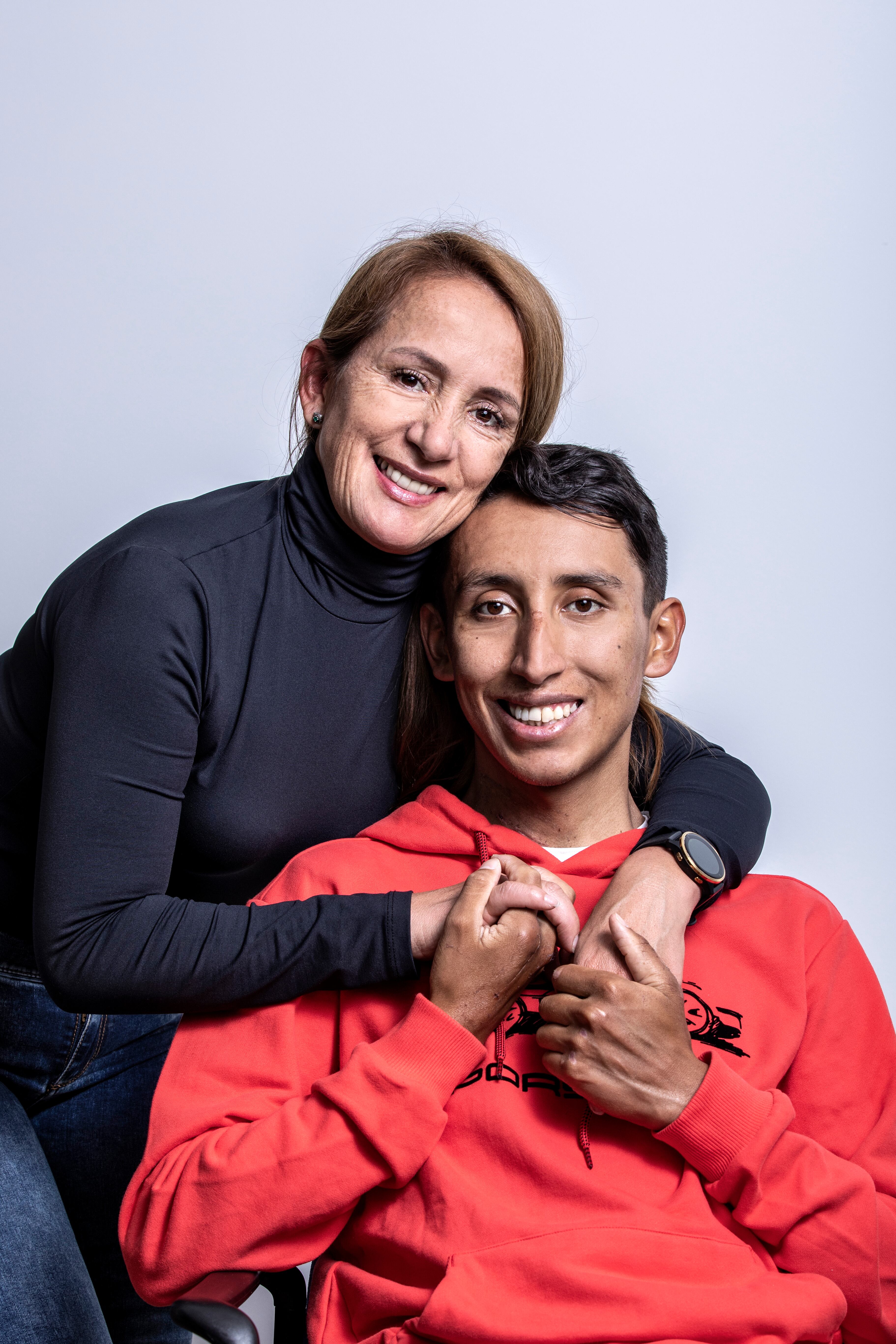 Flor Marina Gómez y Egan Bernal