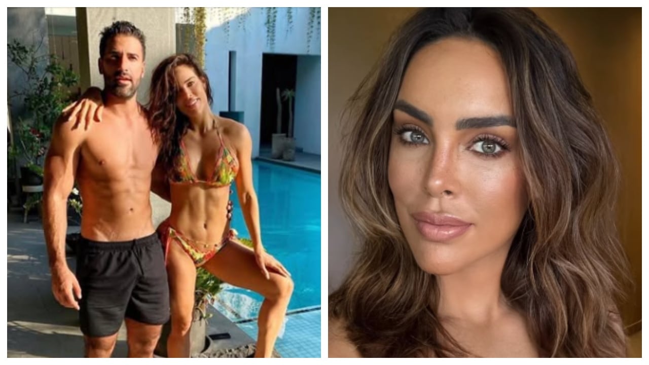 Exnovio de Sara Corrales publicó una foto el mismo día que la actriz se casó.