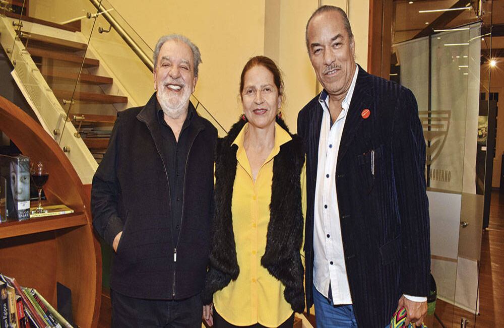 Poncho Rentería, Lula Arango y Bruno Díaz.