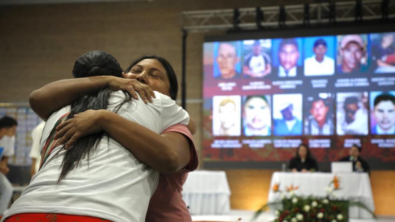 Víctimas de los falsos positivos en el departamento del Casanare.