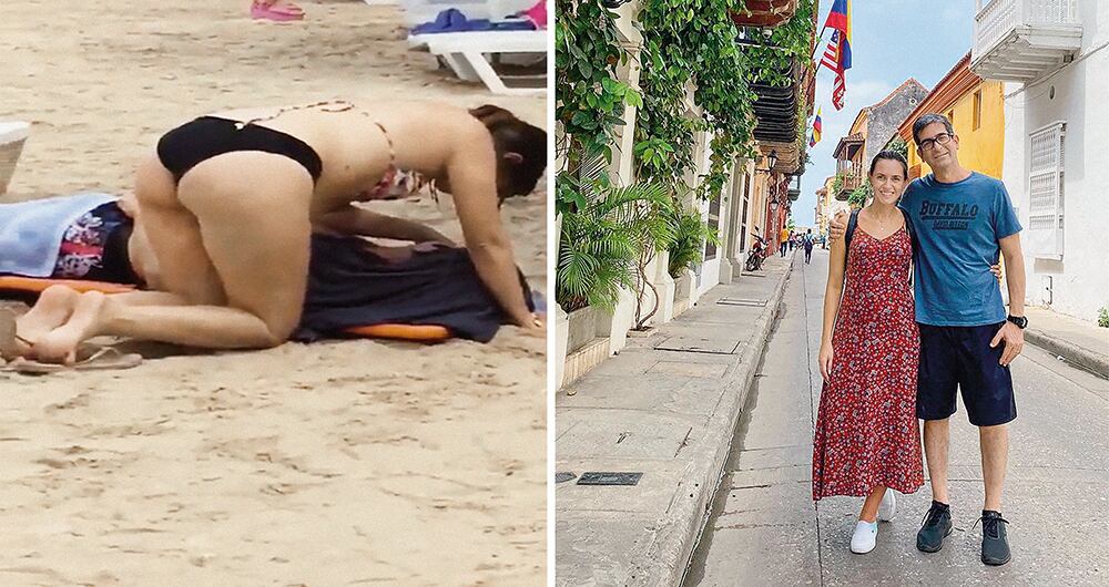     El fiscal antimafia paraguayo Marcelo Pecci fue abaleado el martes, en Barú, mientras estaba acompañado de su esposa, Claudia Aguilera. Ella confirma que la persona captada por las cámaras fue el asesino, quien, según las autoridades, es un ciudadano extranjero.