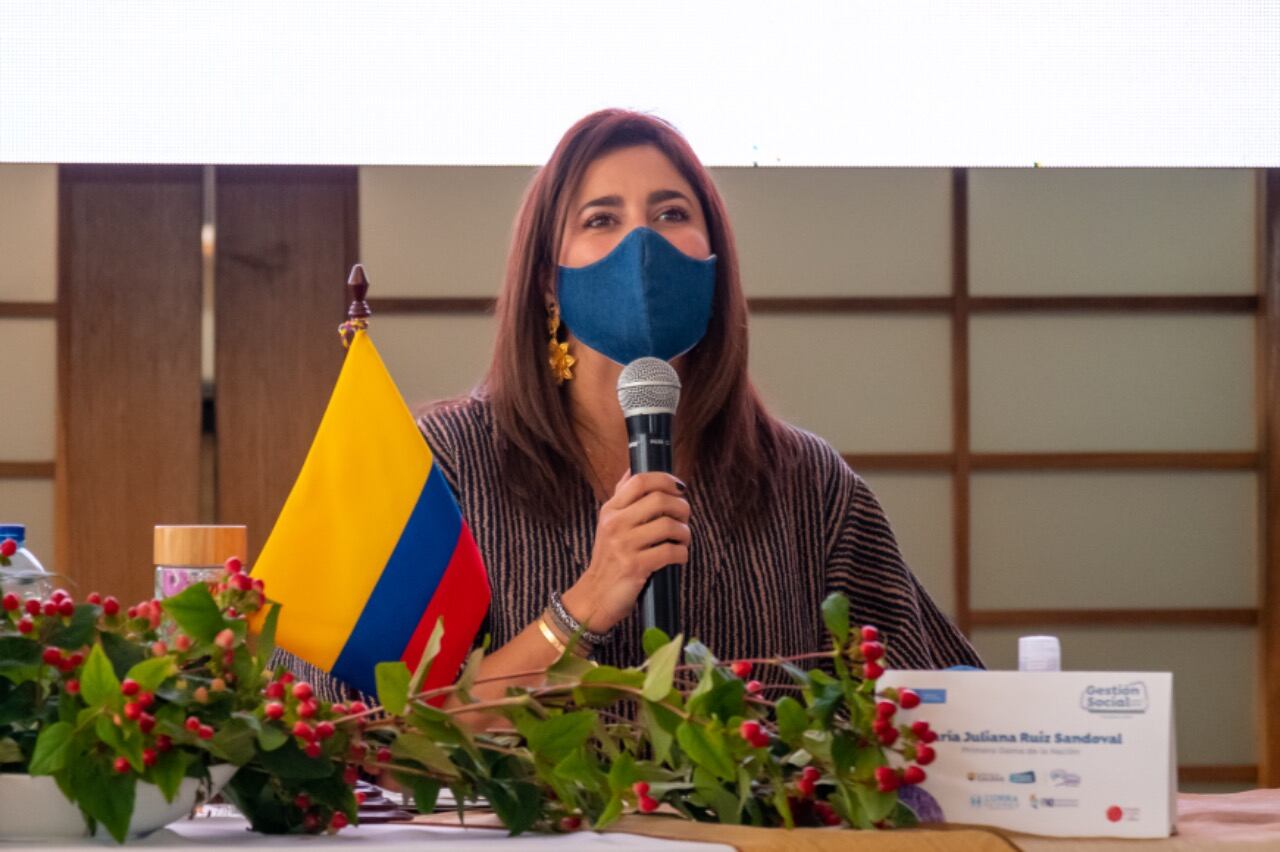 Primera dama María Juliana Ruiz