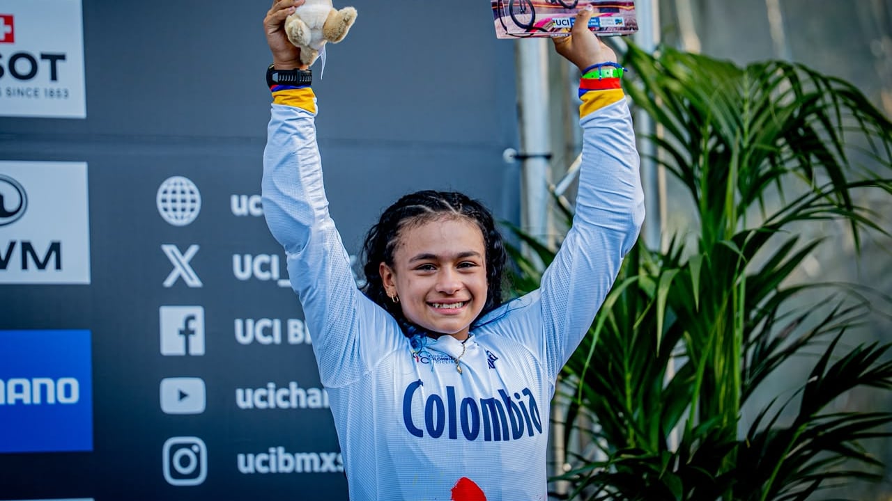 Camila de la Hoz se coronó como la primera campeona mundial de BMX Racing representando a Norte de Santander.