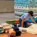 En la antigua Licorera del Valle la Gobernación está recibiendo donaciones para distribuirlas en los municipios afectados.