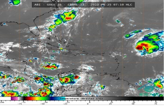 Tormenta Bret se degradó totalmente, según la Dimar.