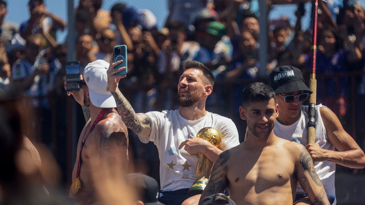Messi se encuentra en Rosario (Argentina) celebrando la navidad con su familia