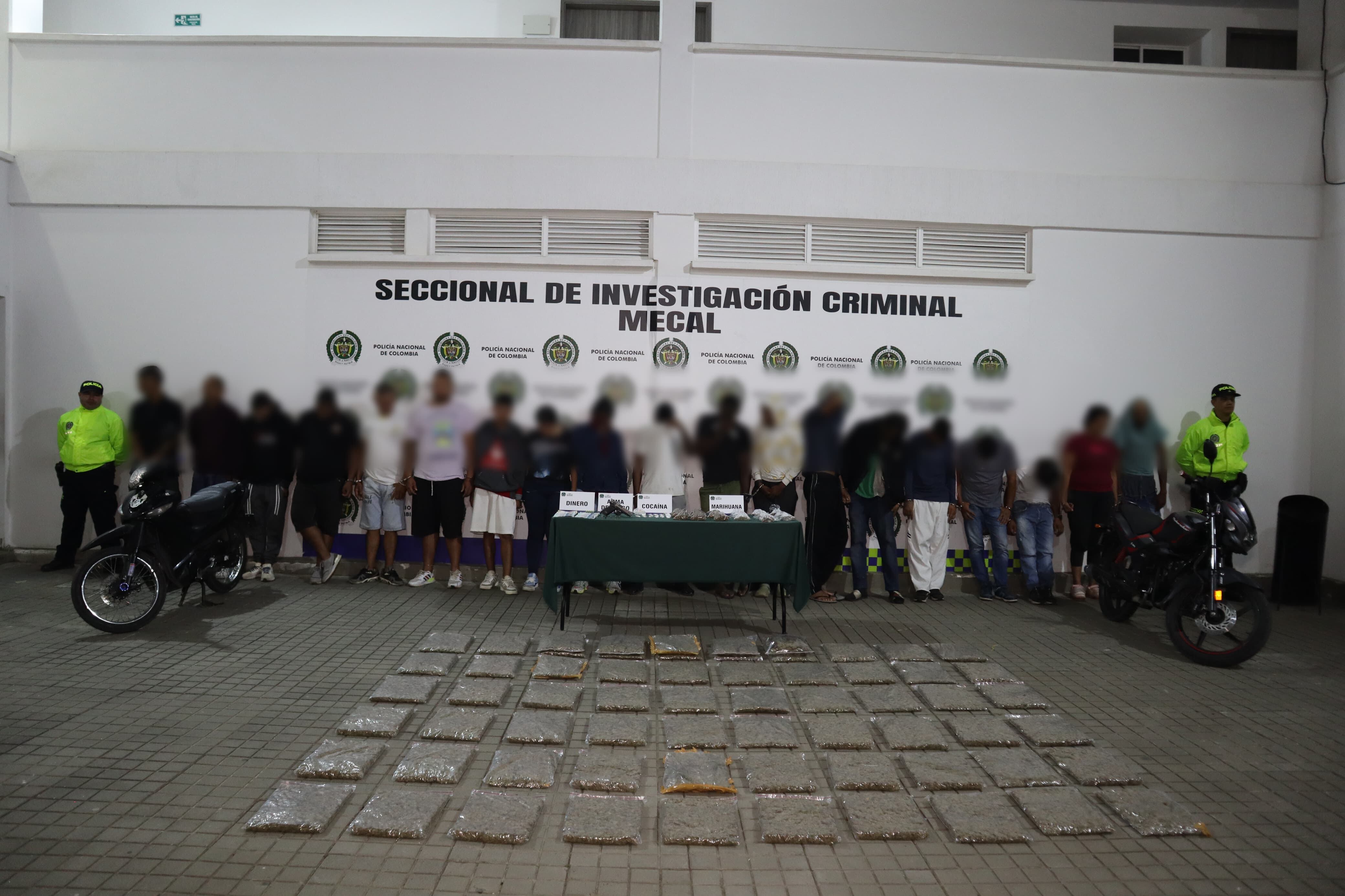 Golpe al microtráfico en Cali