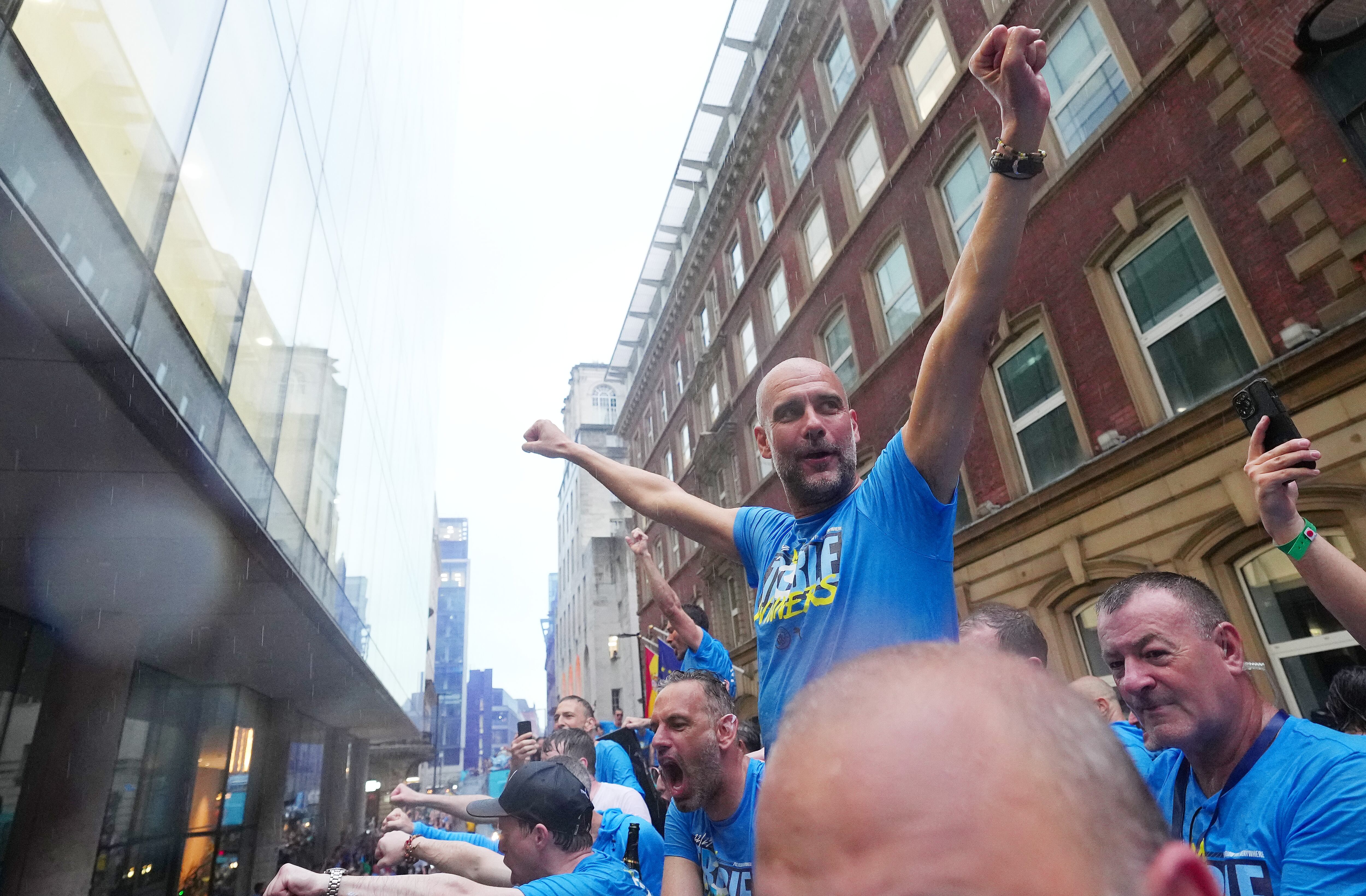 Pep Guardiola ganó su tercera Champions como entrenador.
