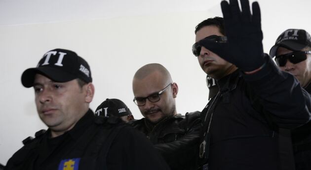 Alrededor de 15 agentes del CTI custiodaron a Andrés Sepúlveda, el hacker investigado por interceptación ilegal.