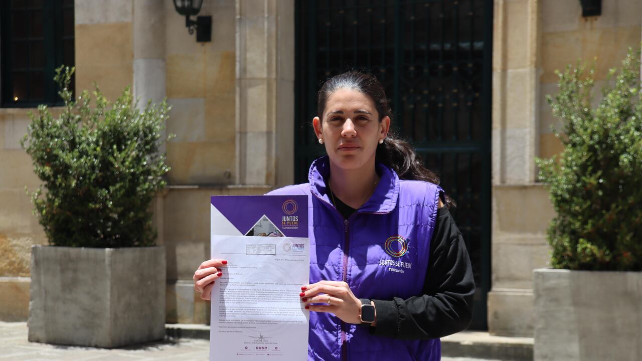 Directora de la fundación Juntos Se Puede, Ana Karina García.