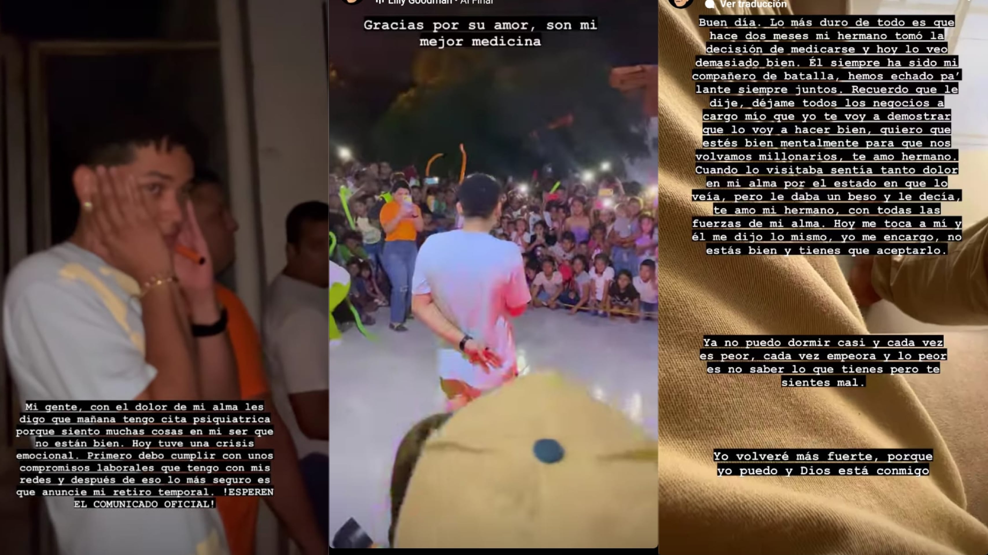 Por medio de historias en la red social Instagram, el humorista le informó a sus seguidores el retiro de las redes sociales.