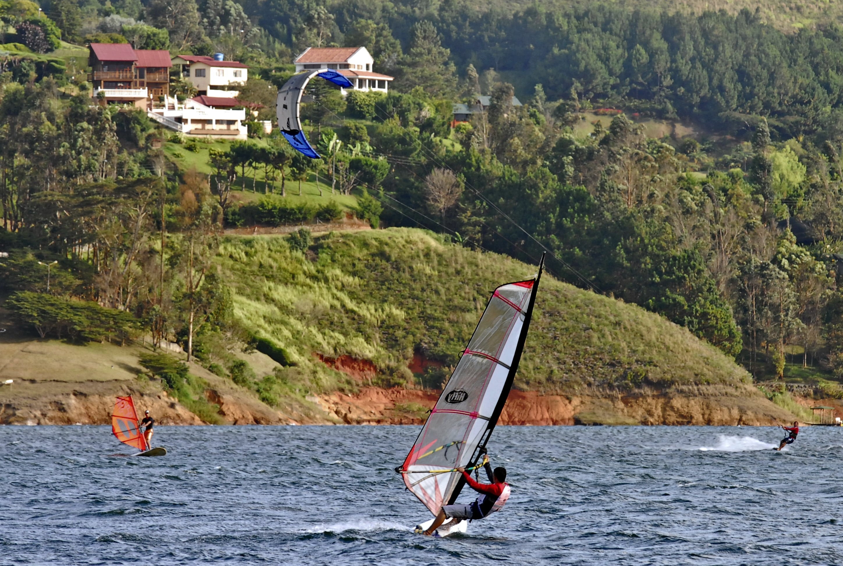 El turismo fue una de las apuestas del departamento. Sitios como el Lago Calima, entre los más visitados.