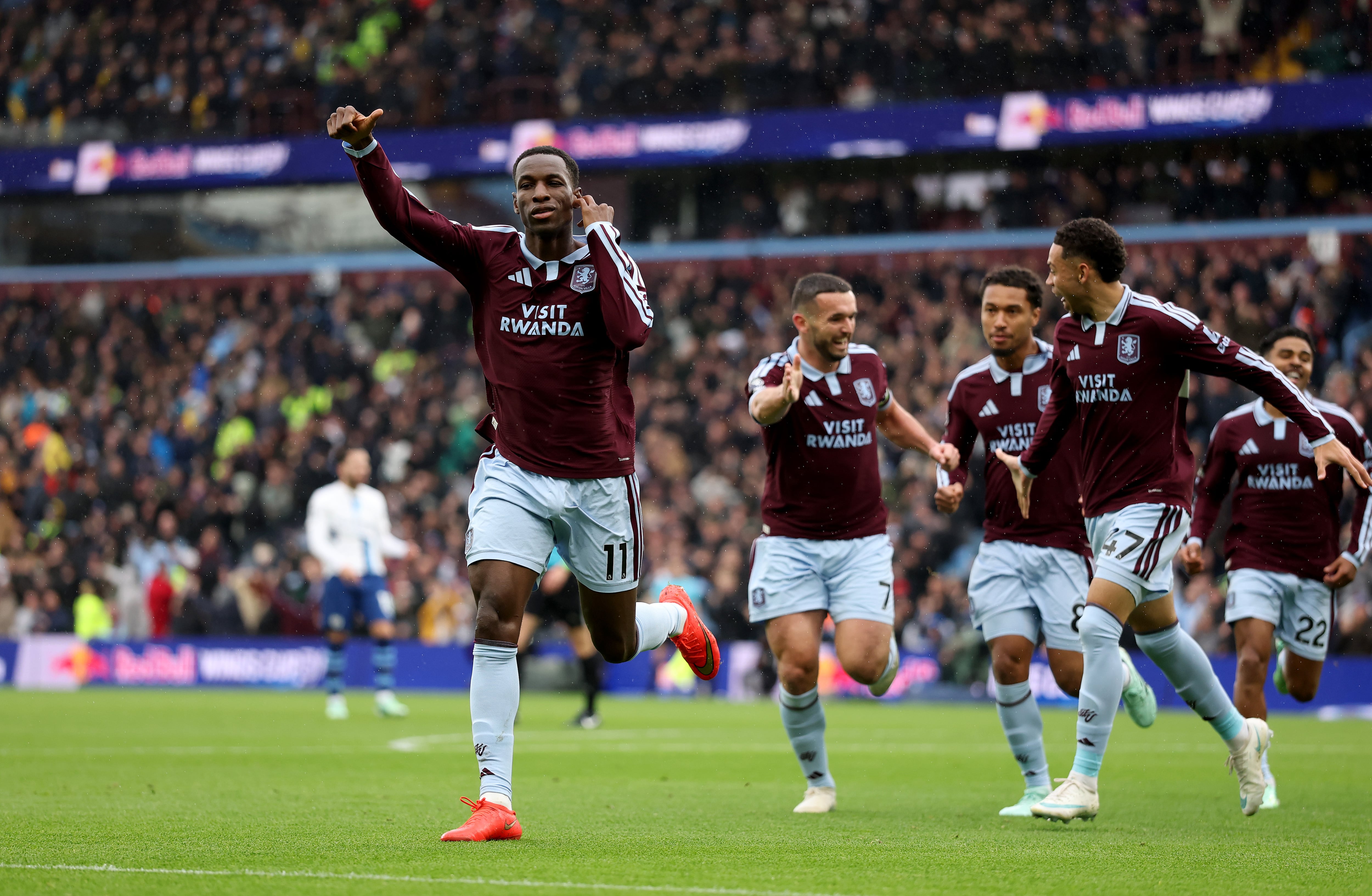 Nicolas Jackson de Aston Villa, verdugo de Manchester City en Premier League
