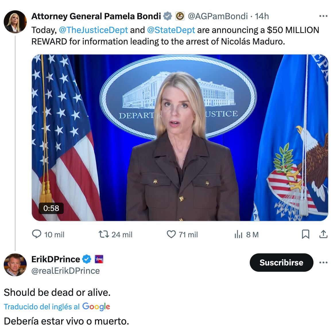 Prince reaccionó al anuncio de la fiscalía estadounidense