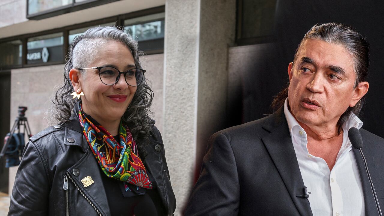 María José Pizarro y Gustavo Bolívar.