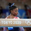 Simone Biles en los Juegos Olímpicos de Tokio 2020