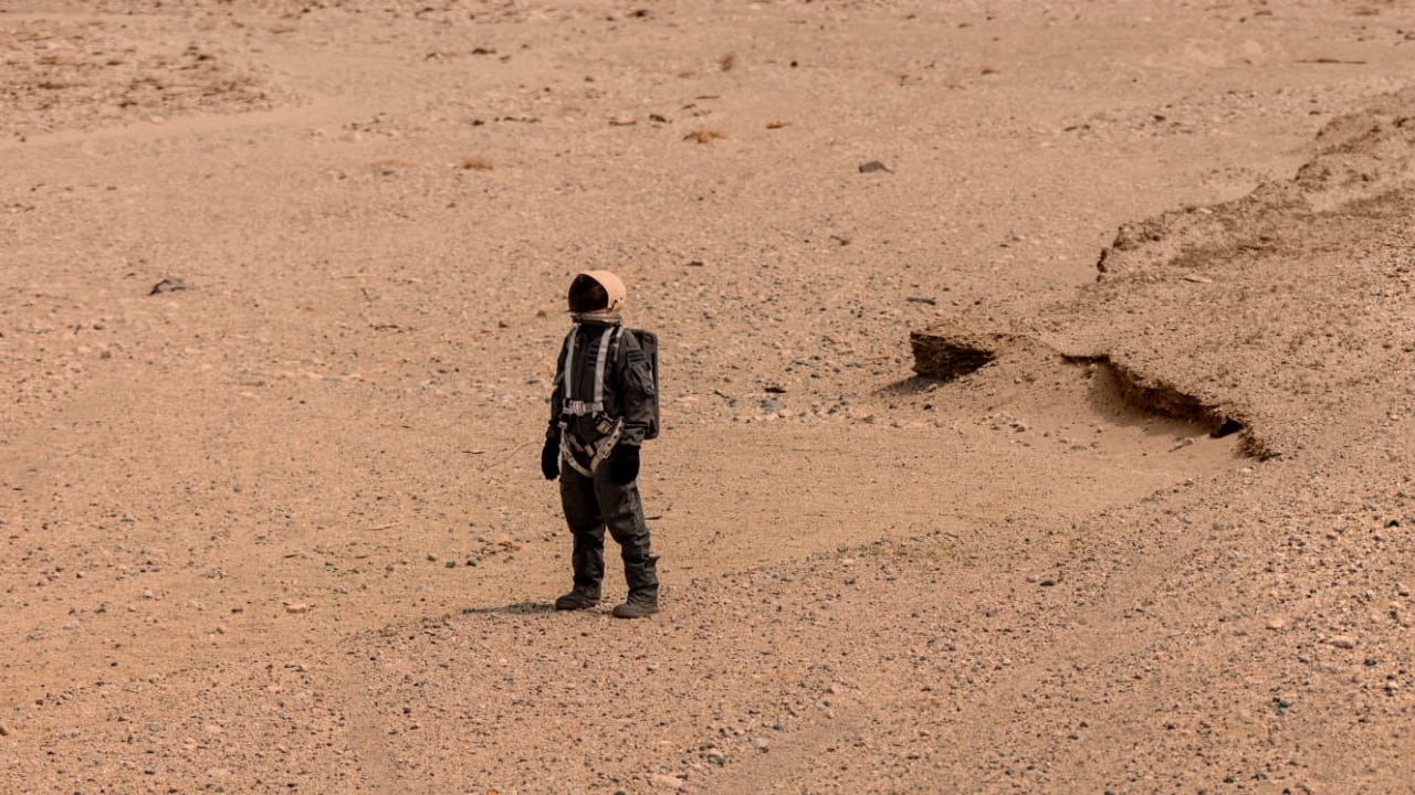 Se aplicó líquido de micronutrientes a una muestra de suelo marciano, que liberó grandes cantidades de oxígeno en respuesta.