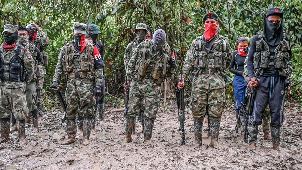 Integrantes del ELN. Imagen de referencia.
