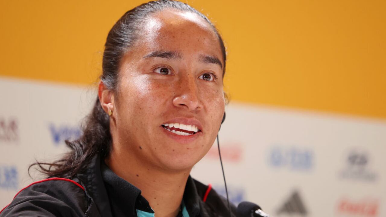 La delantera habló en rueda de prensa