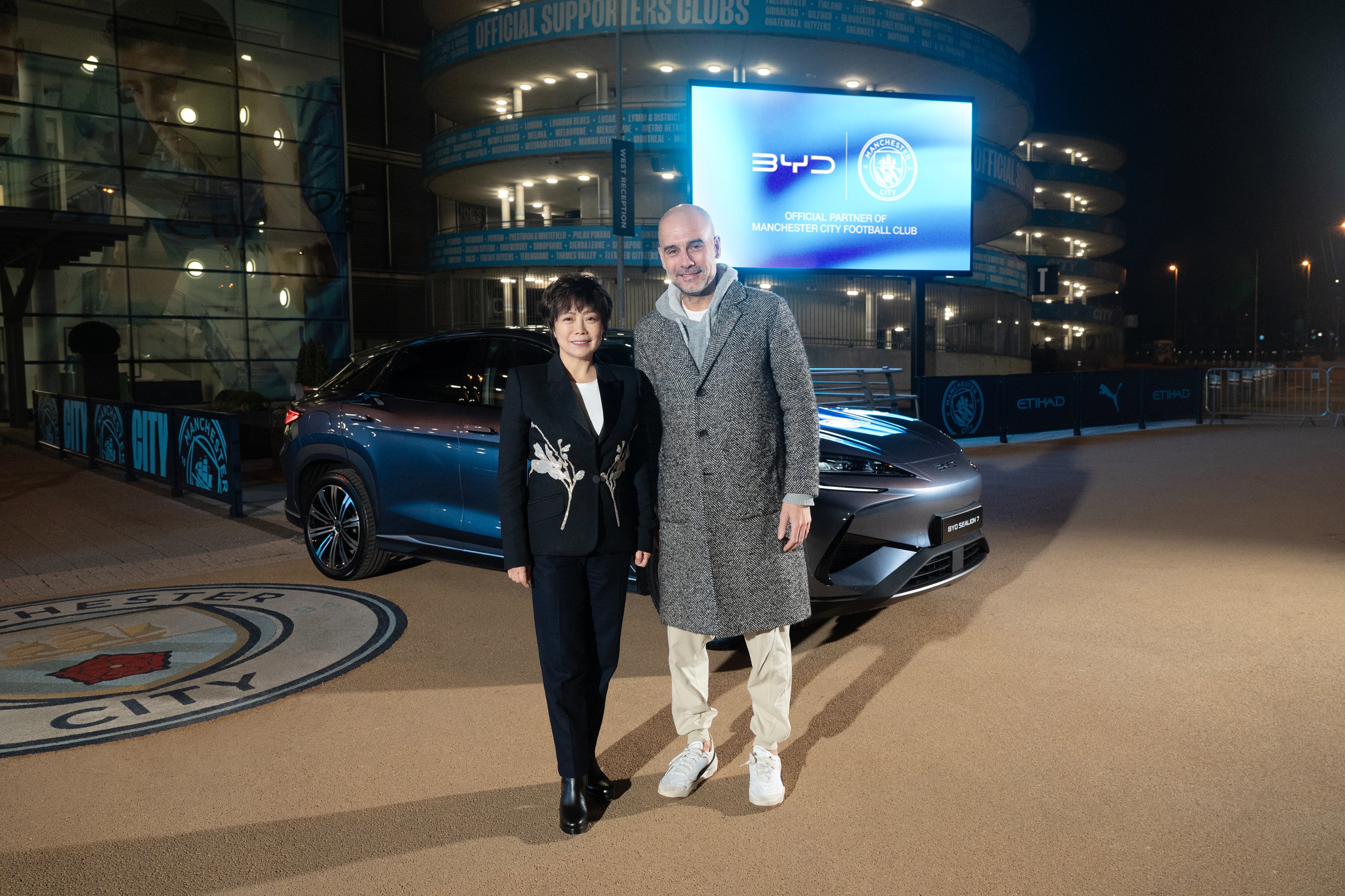 BYD será el nuevo socio de automoción del Manchester City.