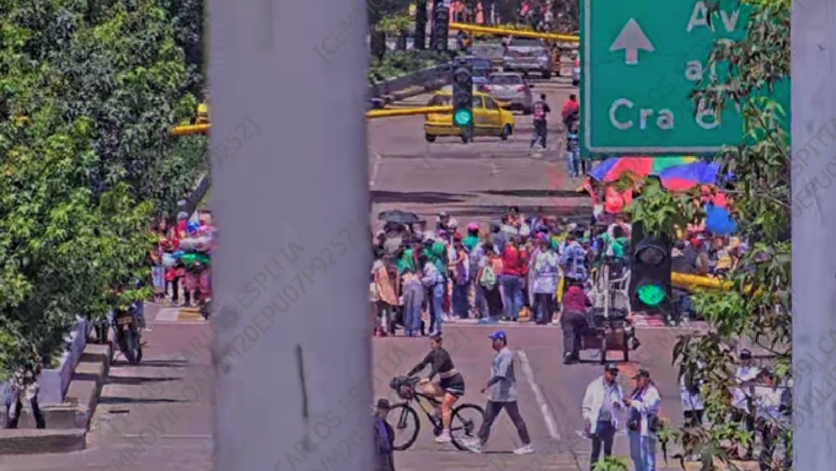 Movilidad da actualizaciones de las manifestaciones en este Día del Trabajo.