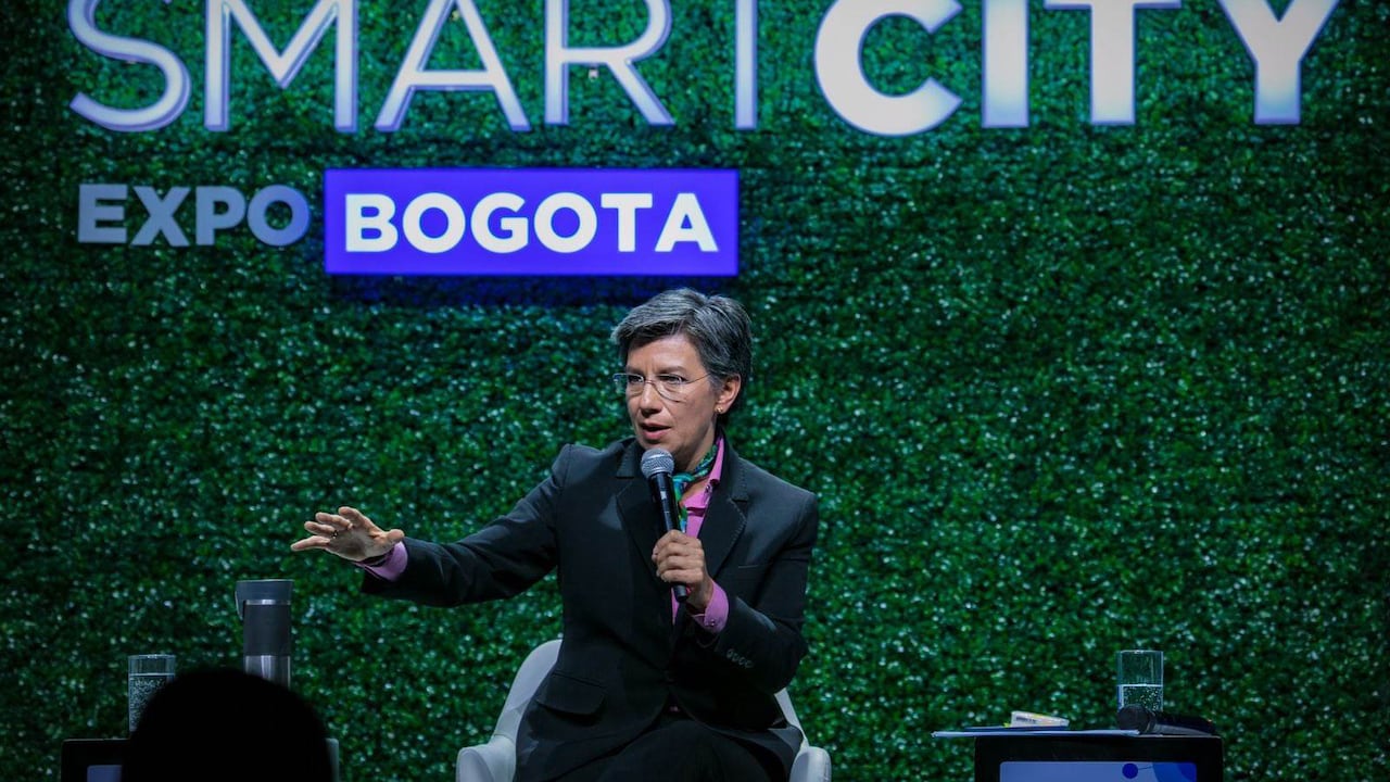 Alcaldesa Claudia López.