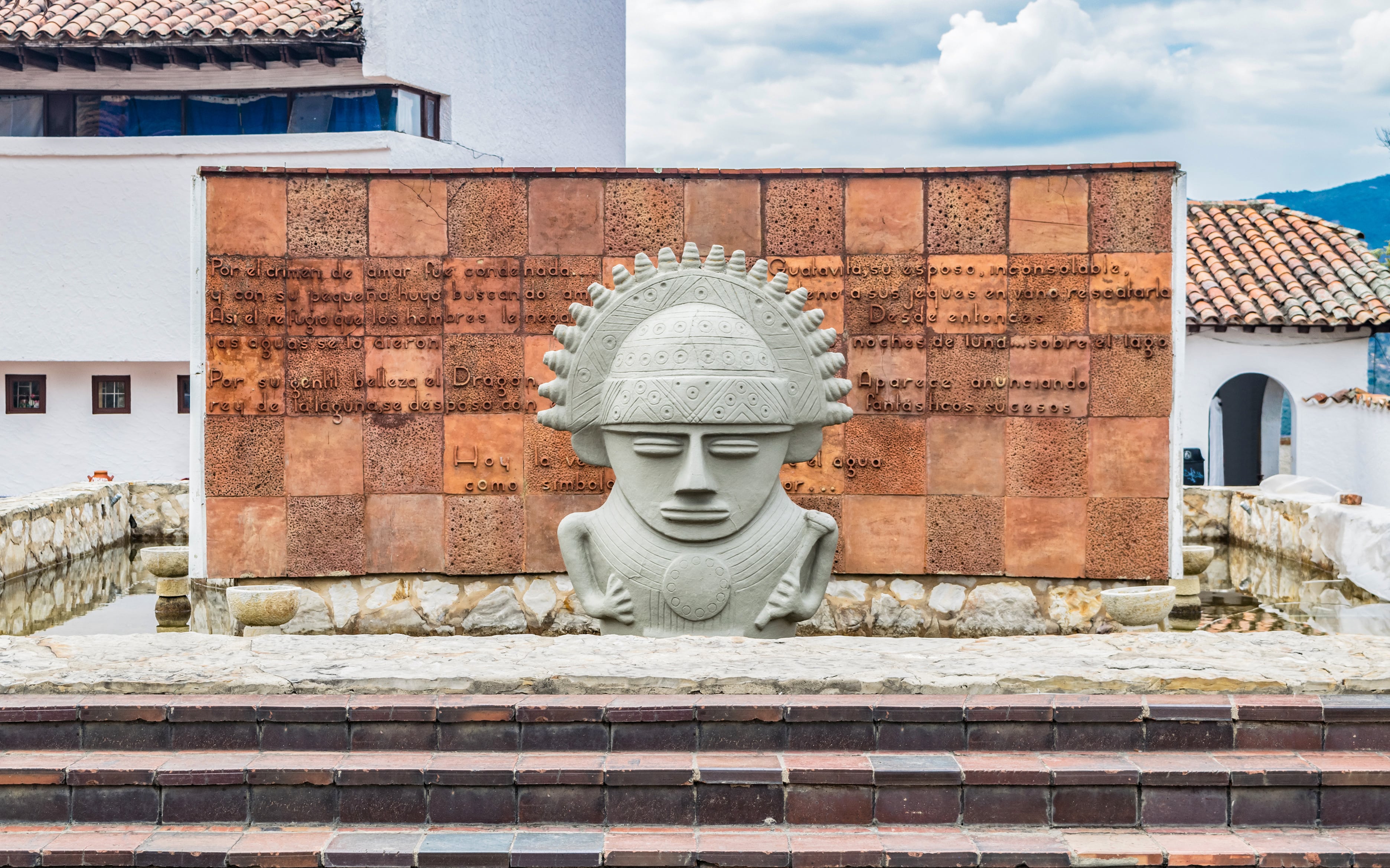 Centro histórico de Guatavita.