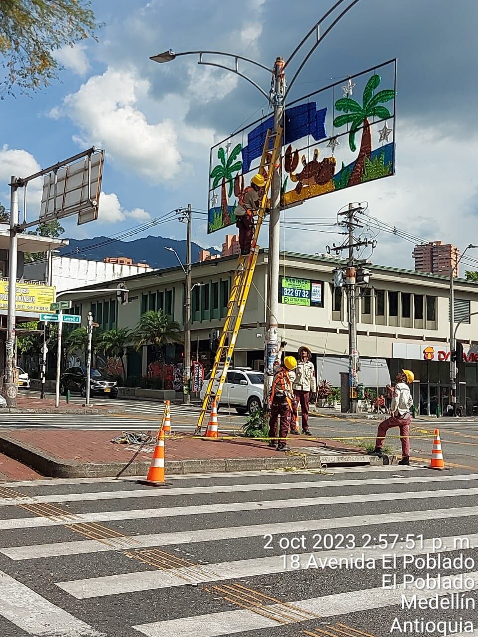 Cierres viales en Medellín