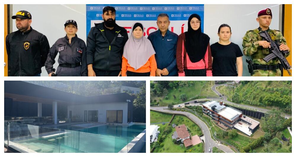 Capturados en operativo contra red internacional de narcotráfico y lavado de activos, en Medellín