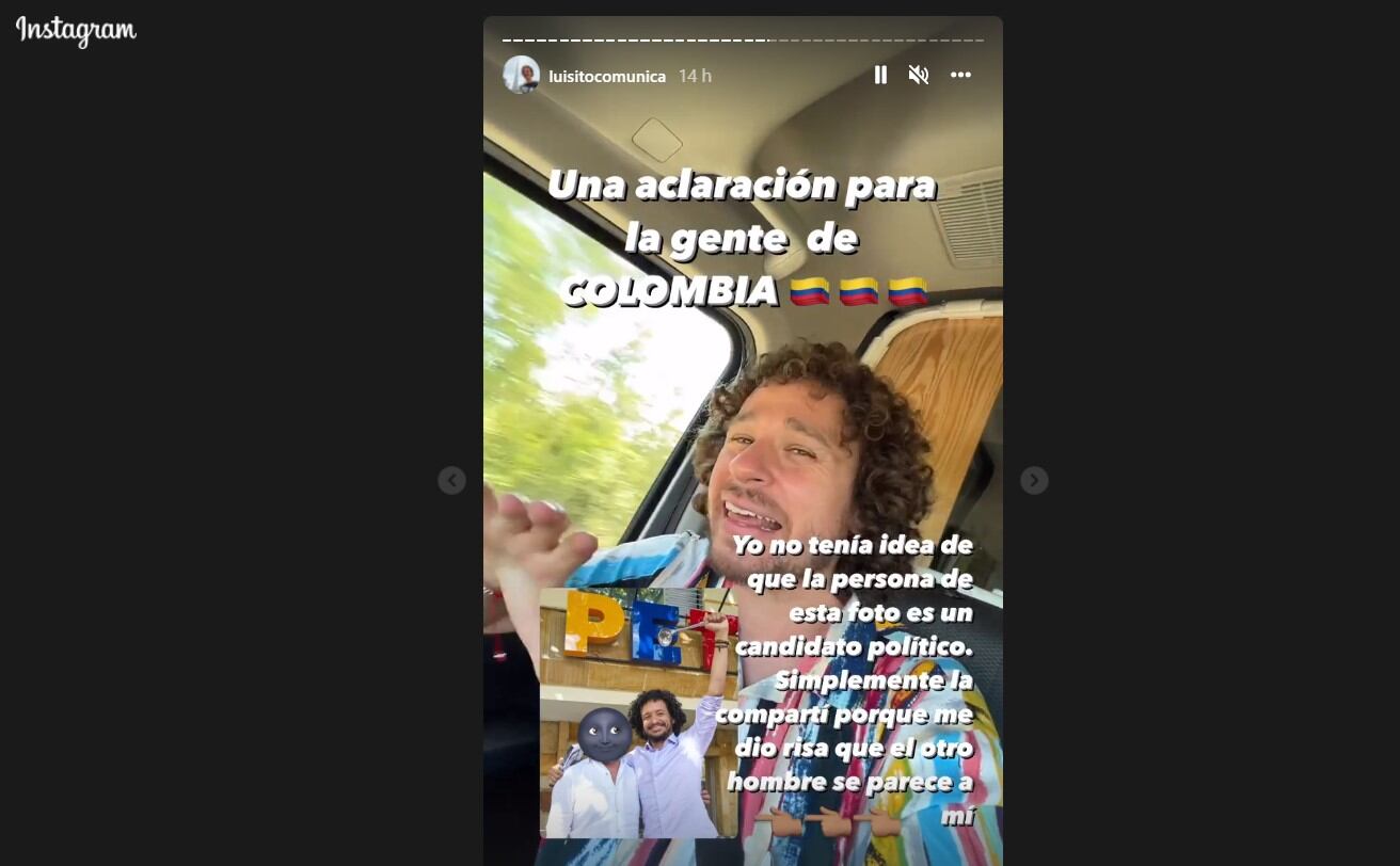 El influencer mexicano Luis VIllar habló de la foto en la que supuestamente apoya a Gustavo Petro