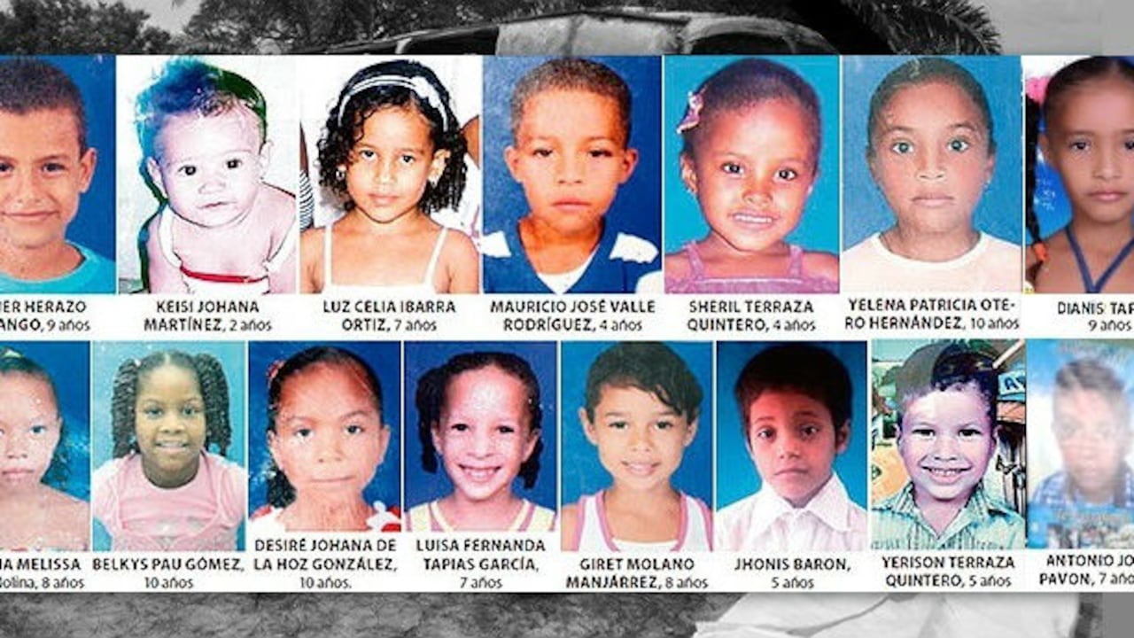 Según el informe de la Policía, los niños que murieron en el trágico hecho son oriundos de la ciudad de Fundación.