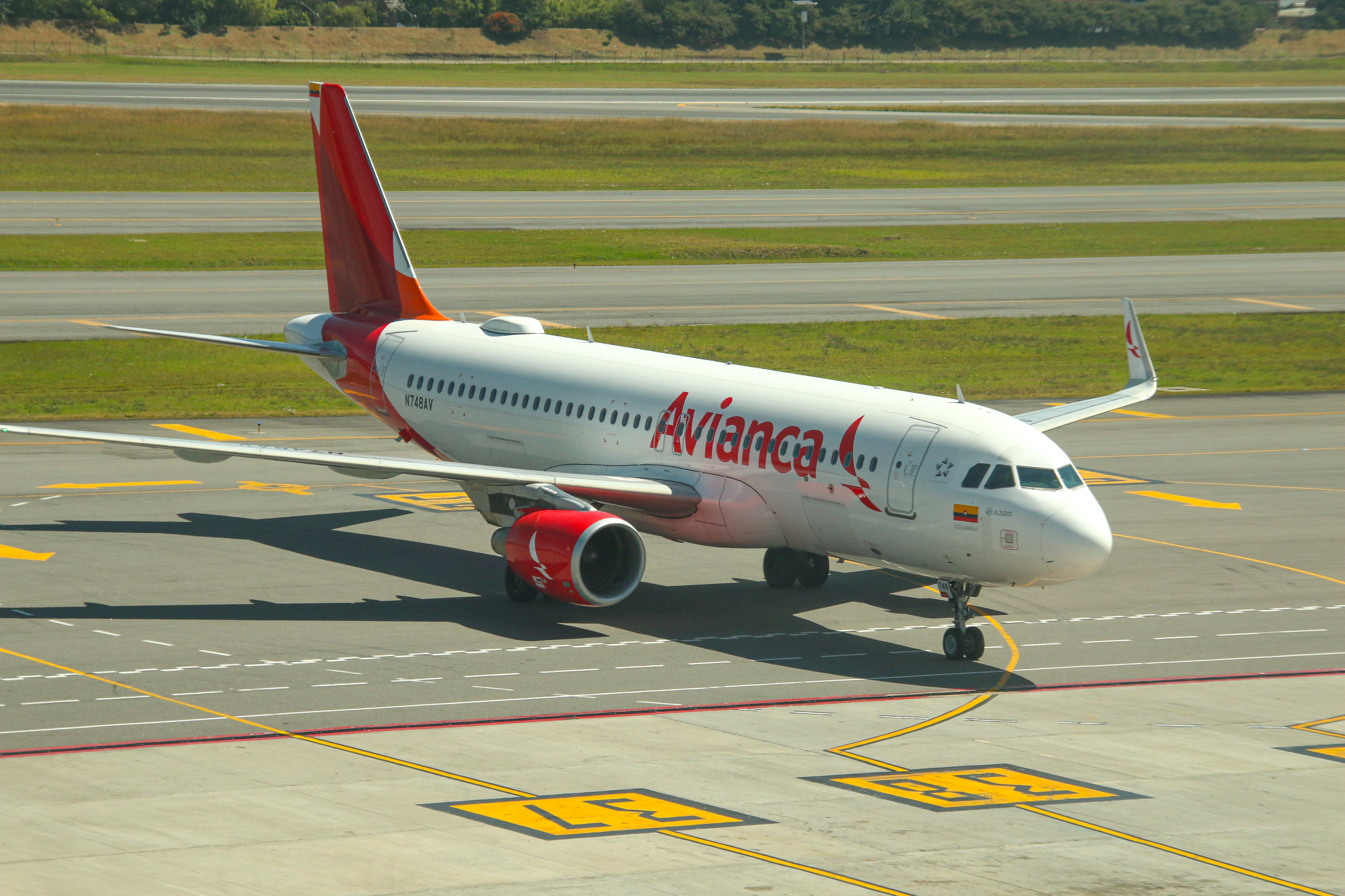 Avión de Avianca