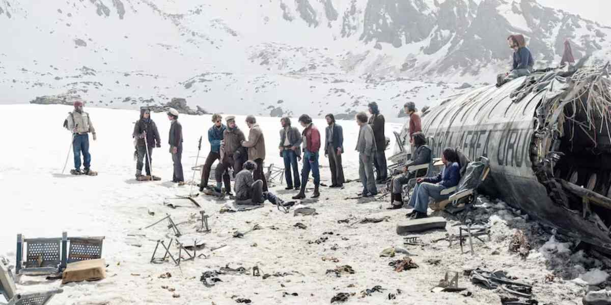 Durante el rodaje de 'La sociedad de la nieve' la tecnología fue un papel clave para crear escenarios altamente realistas.