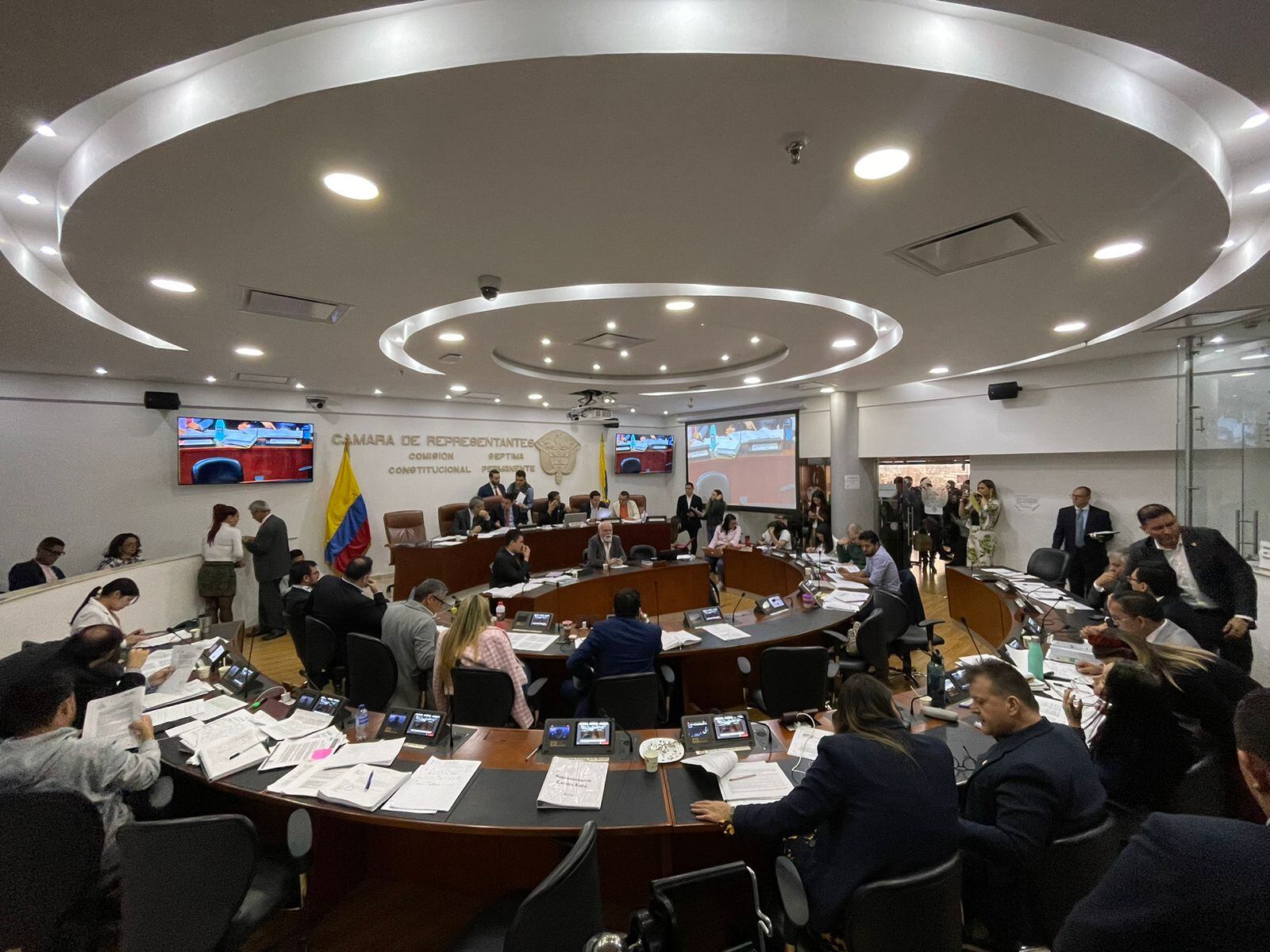 Debate reforma salud Comisión Séptima.