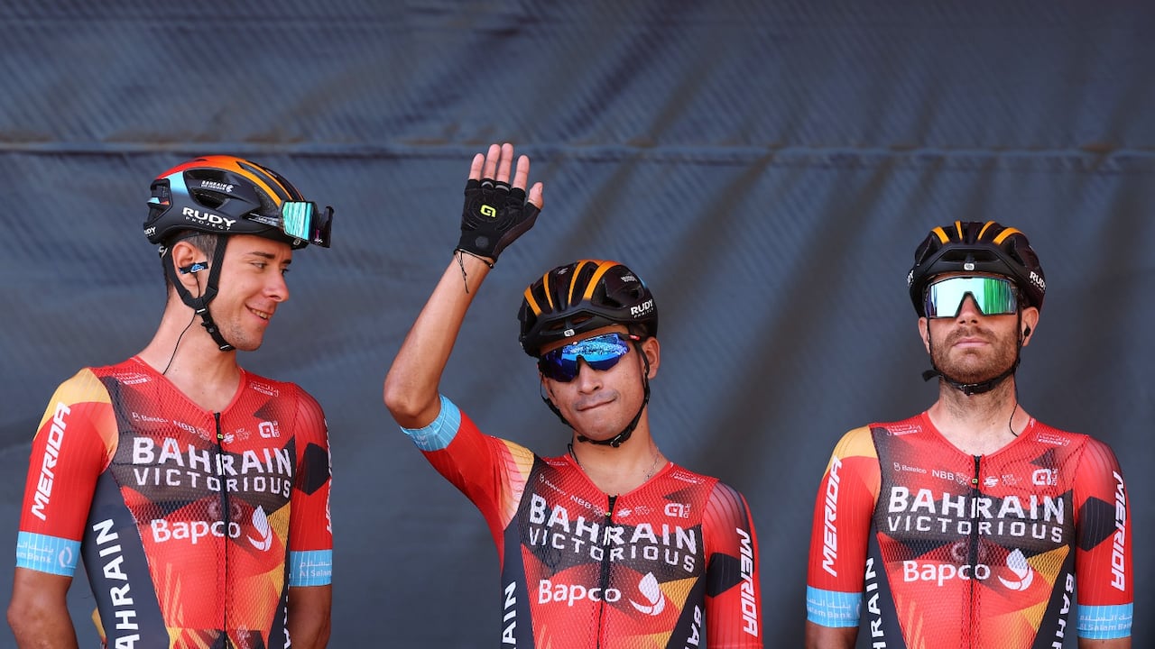 Santiago Buitrago llegó tercero en la etapa 15 de la Vuelta a España