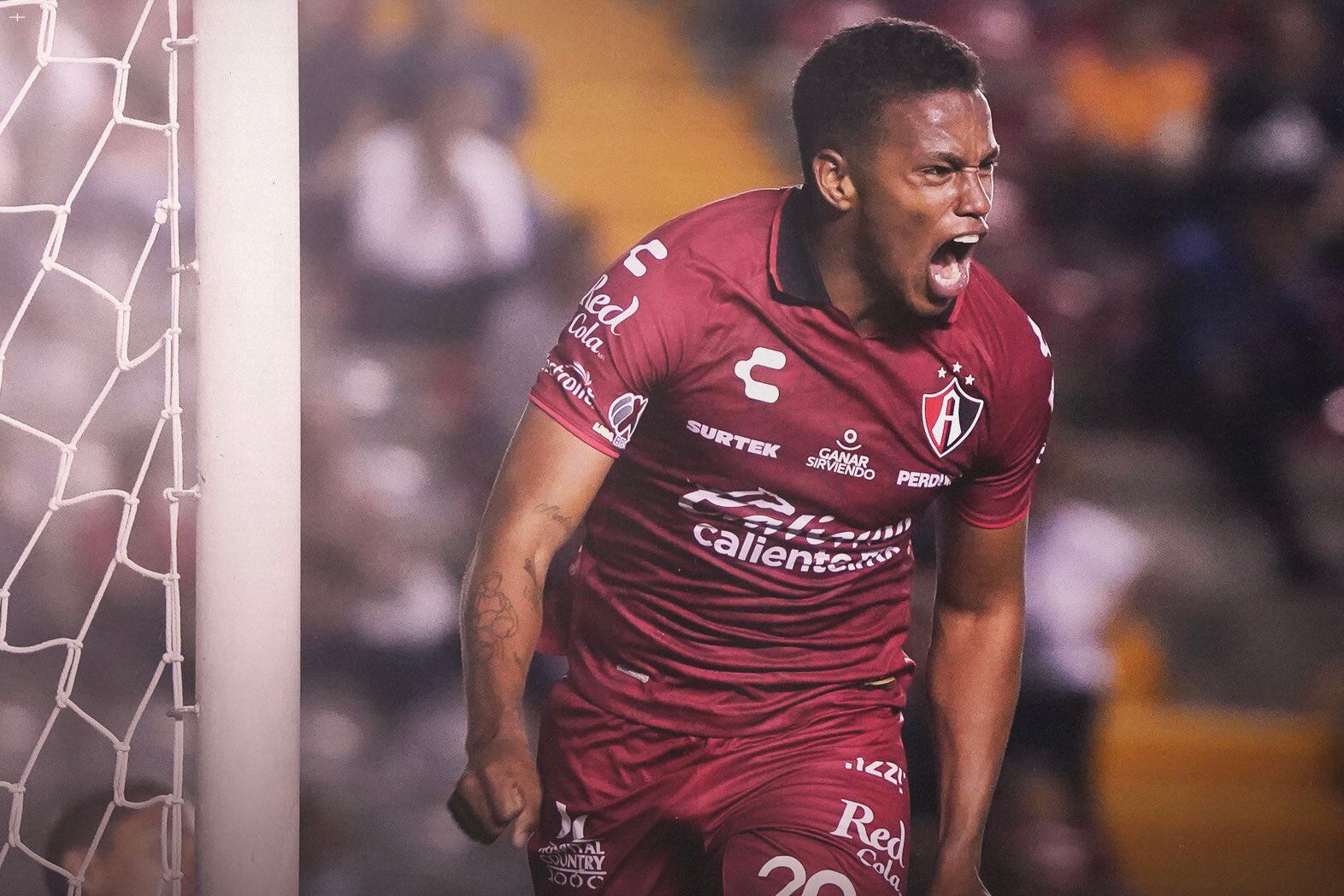 Juan Zapata, jugador colombiano del Atlas.